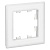 AtlasDesign рамка 1 пост органическое стекло, универсальная, белый ATN320101