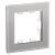 AtlasDesign рамка 1 пост органическое стекло, универсальная, алюминий ATN320301